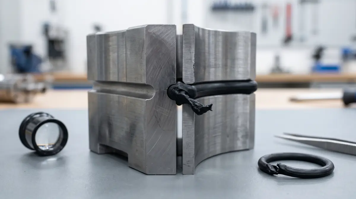 Extrusión en sellos y O-rings - imagen tecnica de elastomeros