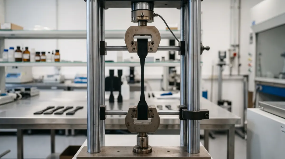 Elongación - imagen tecnica de elastomeros
