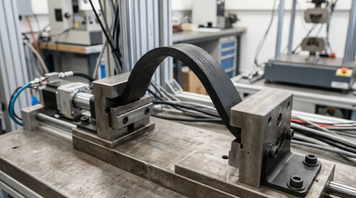 Desgarre, corte y propagación de grietas - imagen tecnica de elastomeros