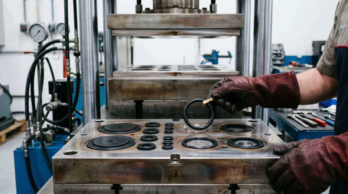 Vulcanización - imagen tecnica de elastomeros