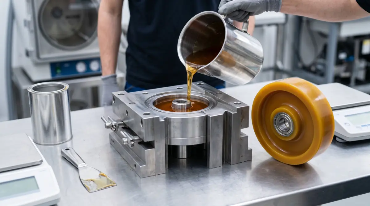 Manual técnico de poliuretano colado - imagen tecnica de elastomeros