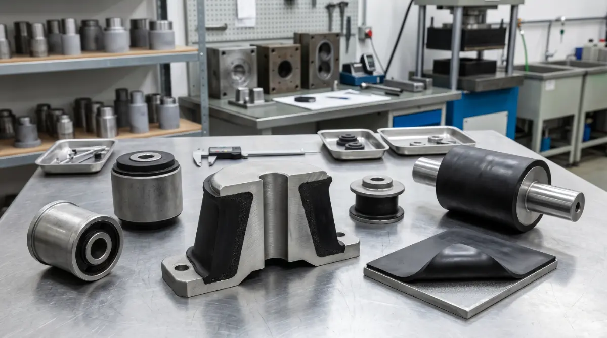 Adhesión metal-hule y preparación superficial - imagen tecnica de elastomeros