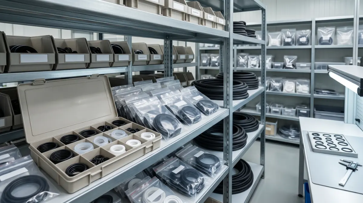 Almacenamiento y vida de anaquel - imagen tecnica de elastomeros
